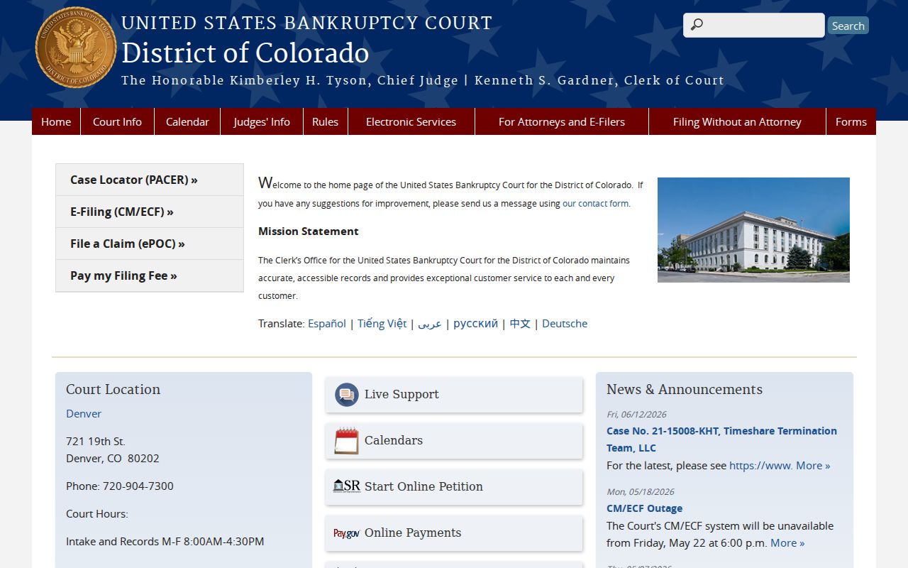 Phillips County warrant records and federal bankruptcy court distinction